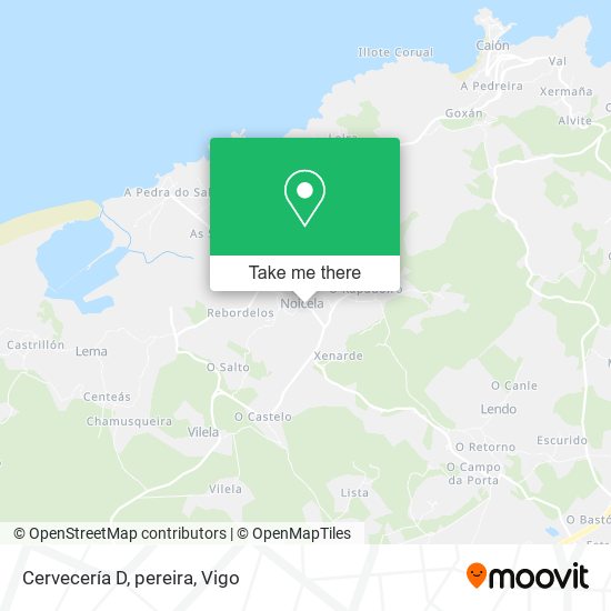 Cervecería D, pereira map
