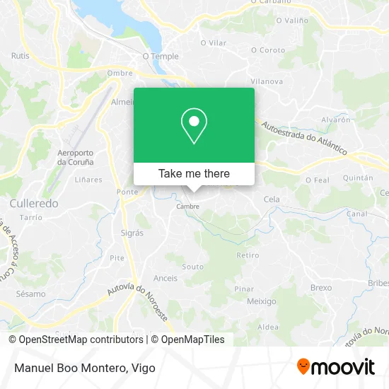 Manuel Boo Montero map