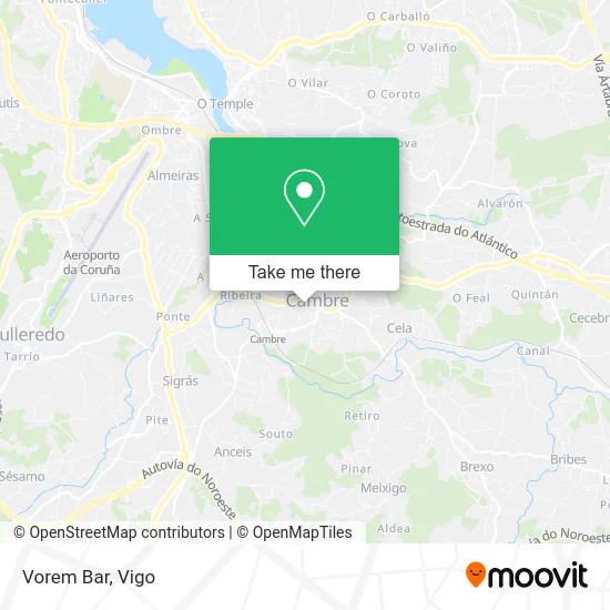 Vorem Bar map