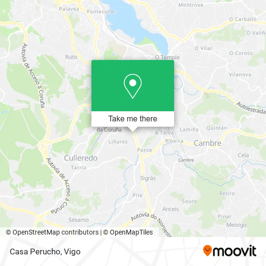 Casa Perucho map
