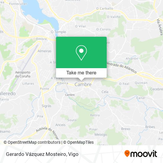 Gerardo Vázquez Mosteiro map
