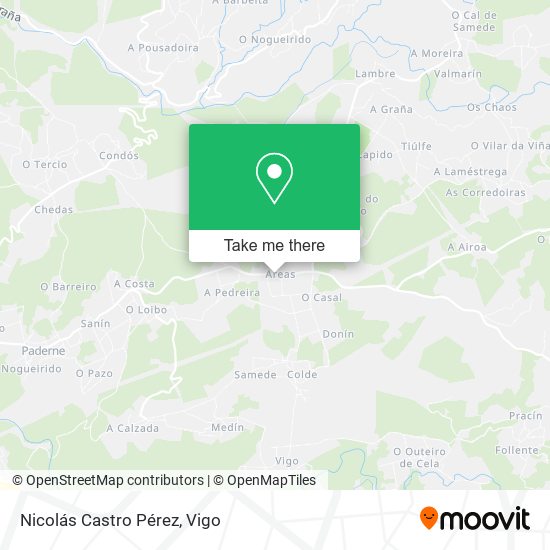 Nicolás Castro Pérez map