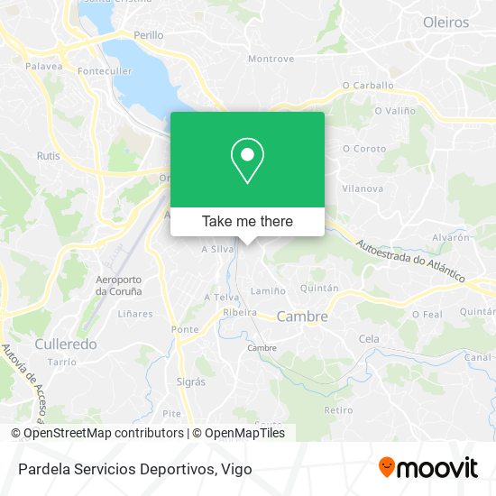 Pardela Servicios Deportivos map