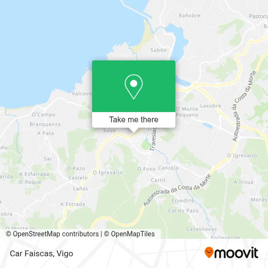 Car Faiscas map