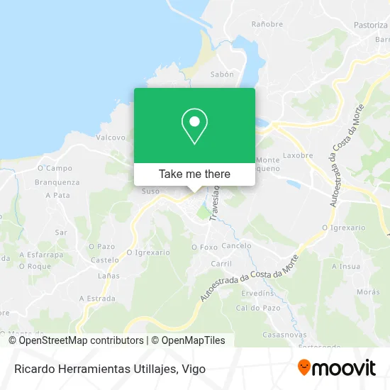 Ricardo Herramientas Utillajes map