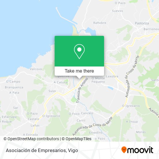 Asociación de Empresarios map