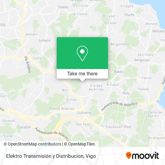 Elektro Transmisión y Distribucion map