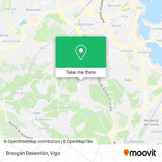 Breogán Dexestión map
