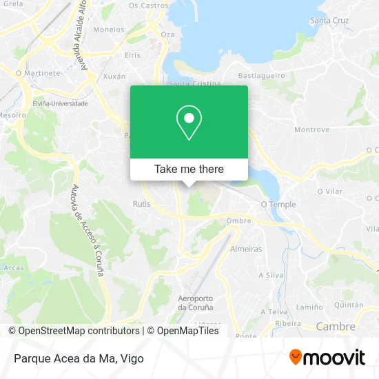 Parque Acea da Ma map