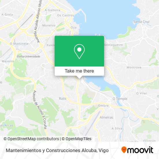 Mantenimientos y Construcciones Alcuba map
