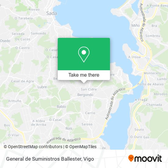 General de Suministros Ballester map