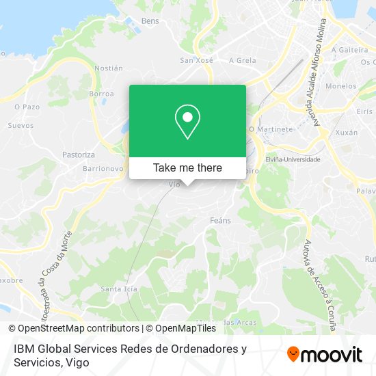 IBM Global Services Redes de Ordenadores y Servicios map
