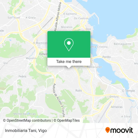 Inmobiliaria Tani map