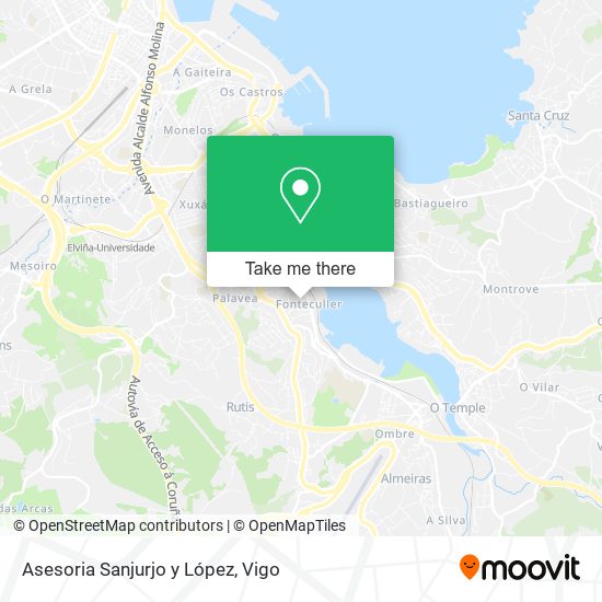 Asesoria Sanjurjo y López map
