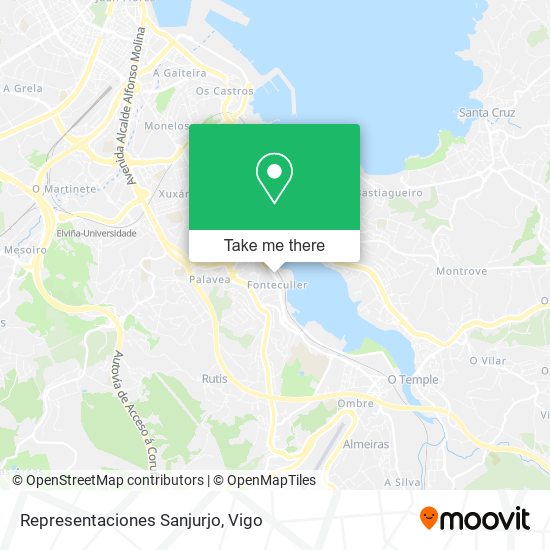 Representaciones Sanjurjo map