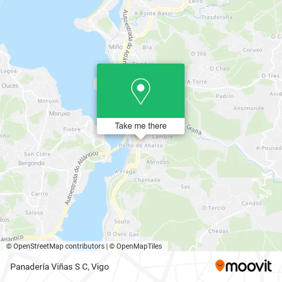 Panadería Viñas S C map
