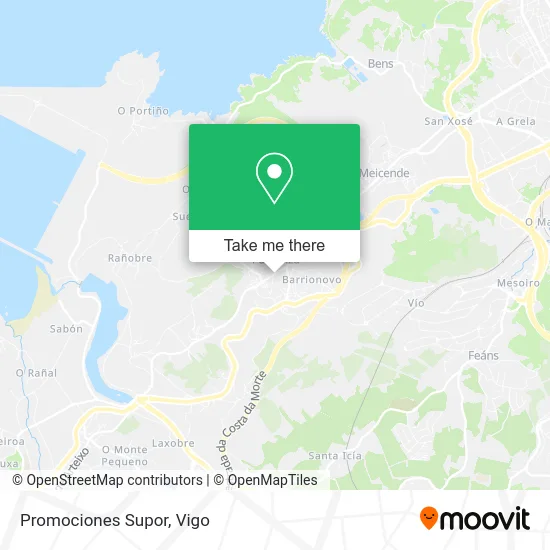 Promociones Supor map