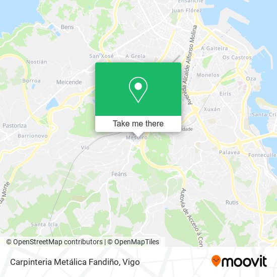 Carpinteria Metálica Fandiño map