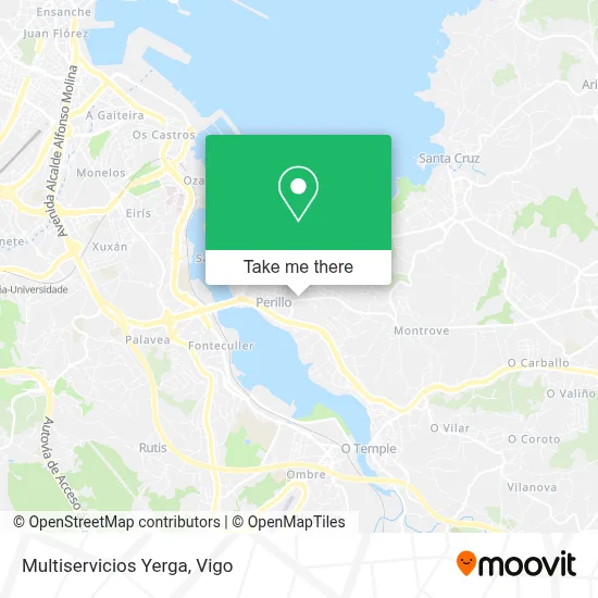 Multiservicios Yerga map