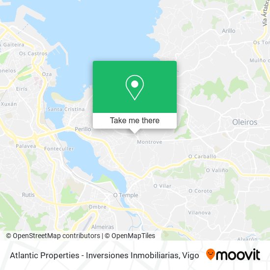 Atlantic Properties - Inversiones Inmobiliarias map