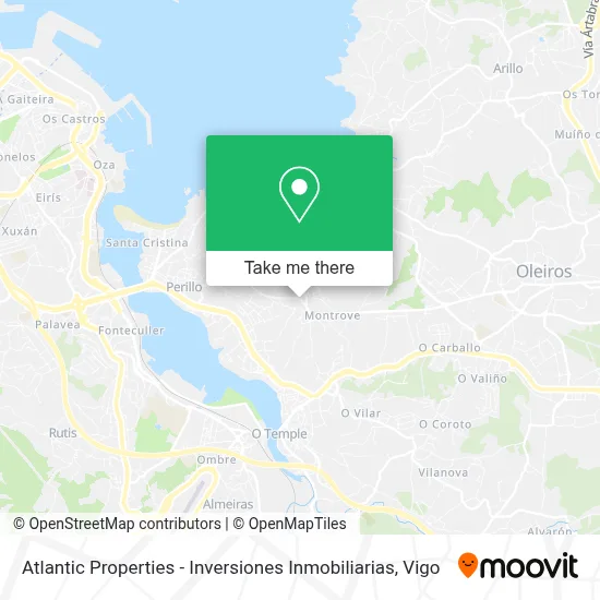 Atlantic Properties - Inversiones Inmobiliarias map