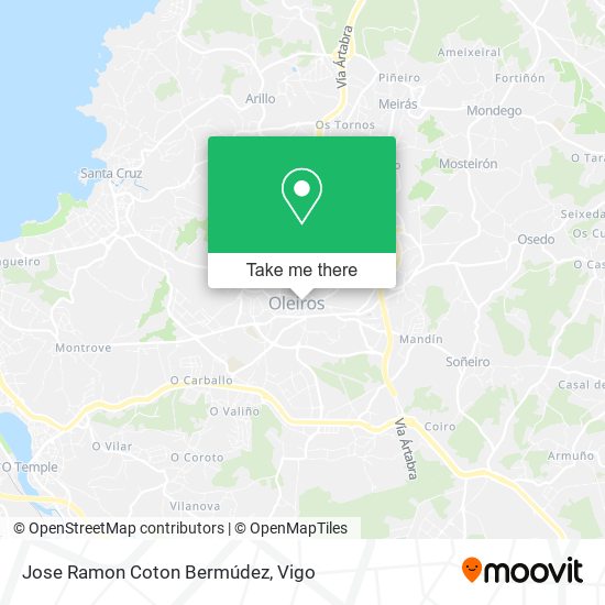 Jose Ramon Coton Bermúdez map