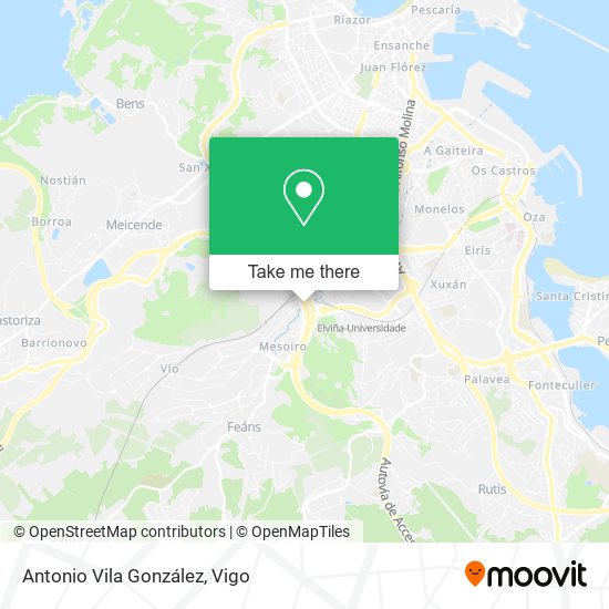 Antonio Vila González map