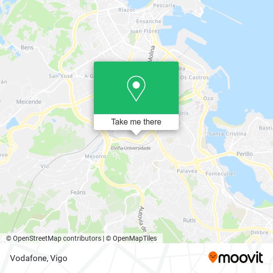 Vodafone map