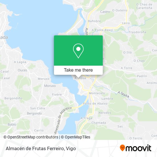 Almacén de Frutas Ferreiro map