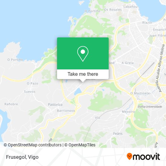 Frusegol map