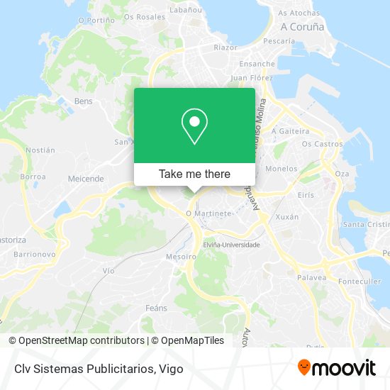 Clv Sistemas Publicitarios map