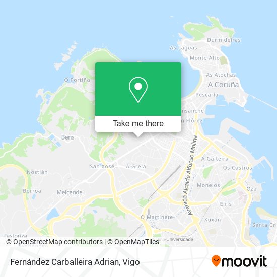 Fernández Carballeira Adrian map