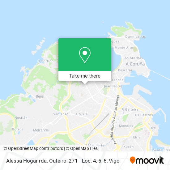 Alessa Hogar rda. Outeiro, 271 - Loc. 4, 5, 6 map