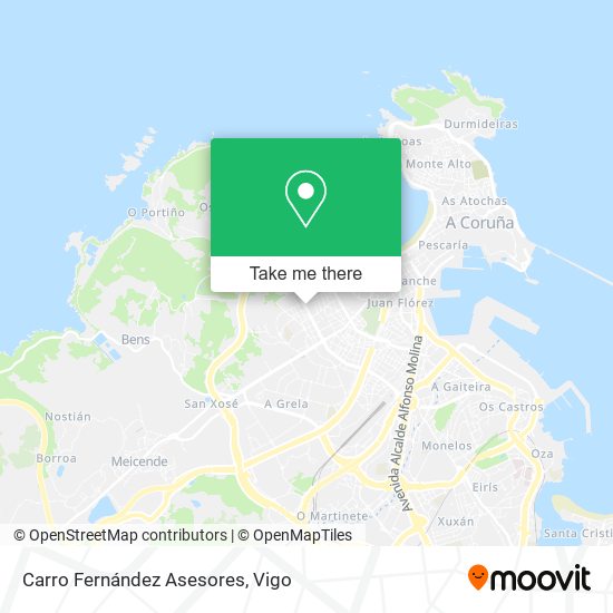 Carro Fernández Asesores map