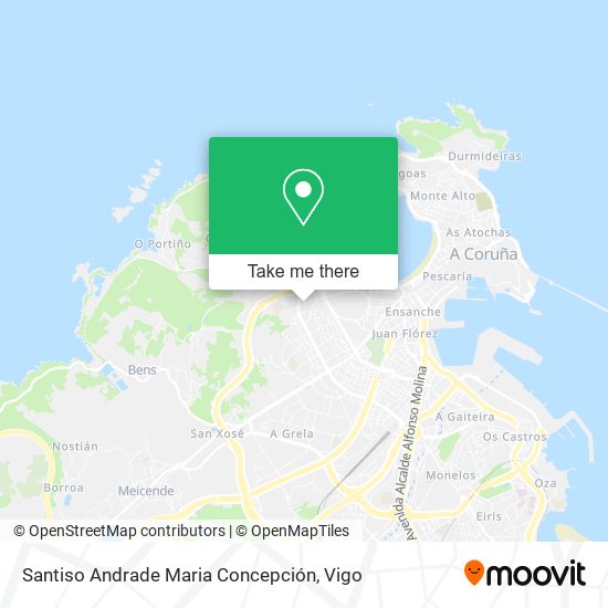 Santiso Andrade Maria Concepción map
