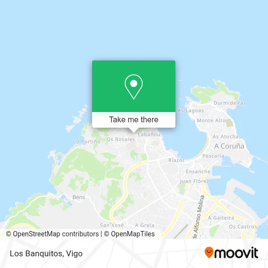 Los Banquitos map