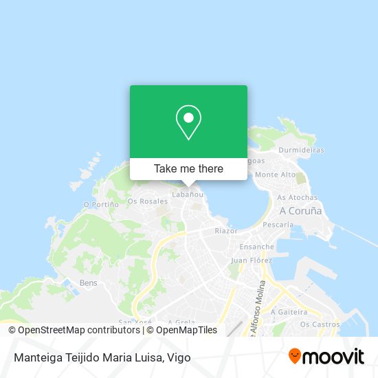 Manteiga Teijido Maria Luisa map