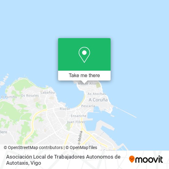 Asociación Local de Trabajadores Autonomos de Autotaxis map