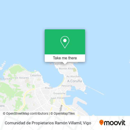 Comunidad de Propietarios Ramón Villamil map