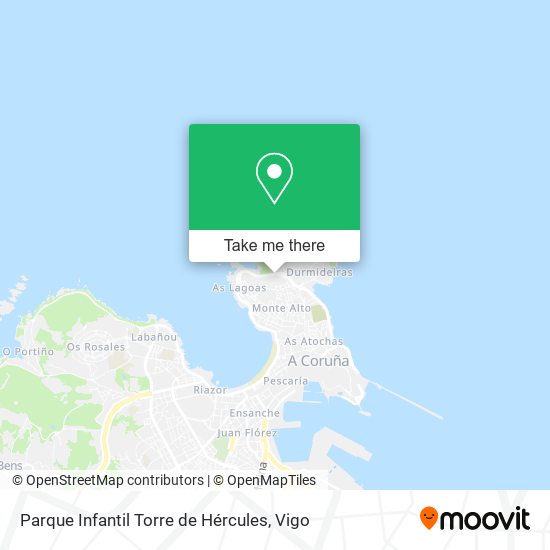 Parque Infantil Torre de Hércules map