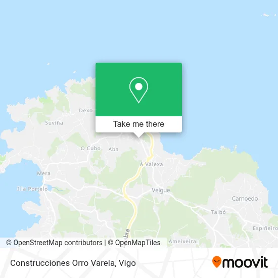 Construcciones Orro Varela map