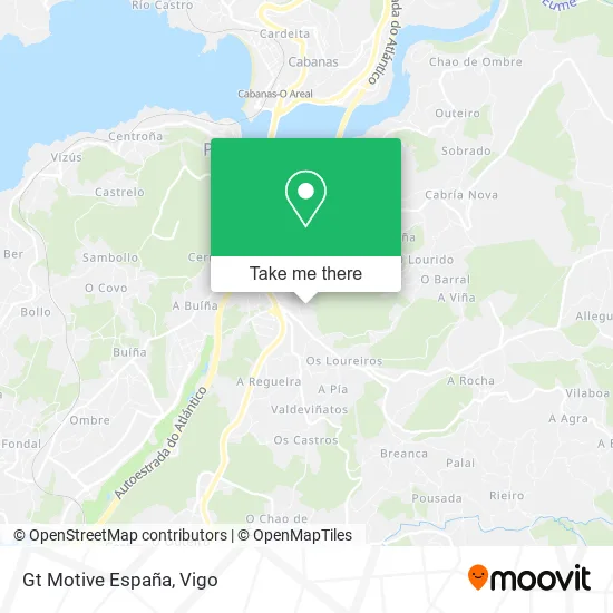 Gt Motive España map