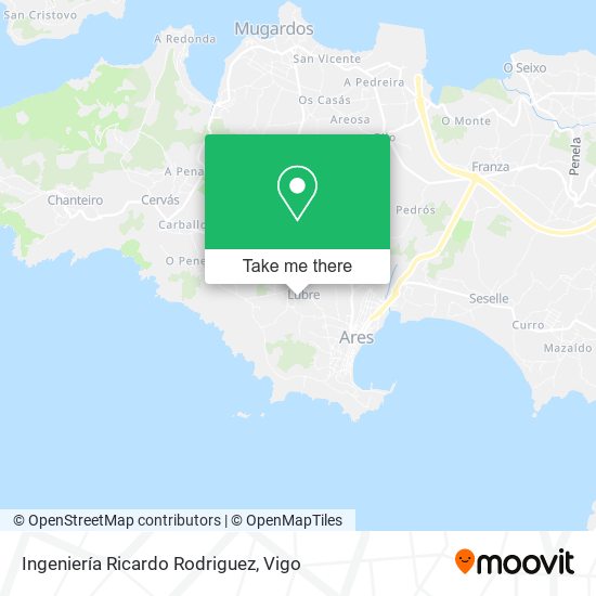 Ingeniería Ricardo Rodriguez map