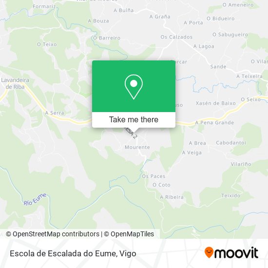 Escola de Escalada do Eume map