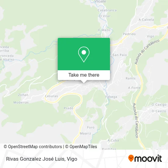 Rivas Gonzalez José Luis map