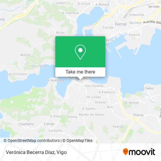 Verónica Becerra Díaz map