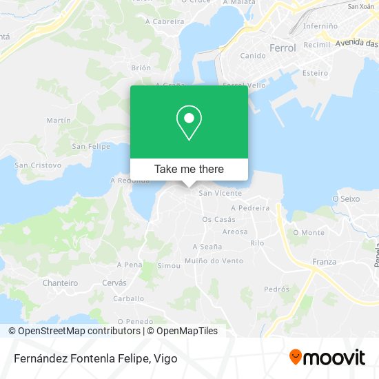 Fernández Fontenla Felipe map