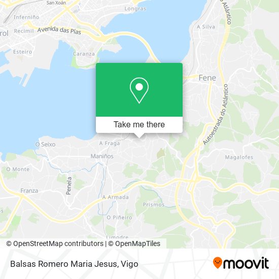 Balsas Romero Maria Jesus map