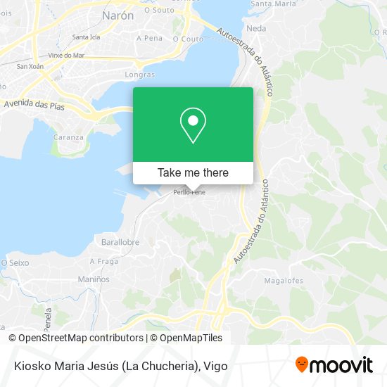 Kiosko Maria Jesús (La Chucheria) map