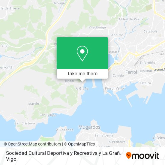 Sociedad Cultural Deportiva y Recreativa y La Grañ map